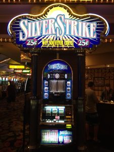 Silver Strike slot machine